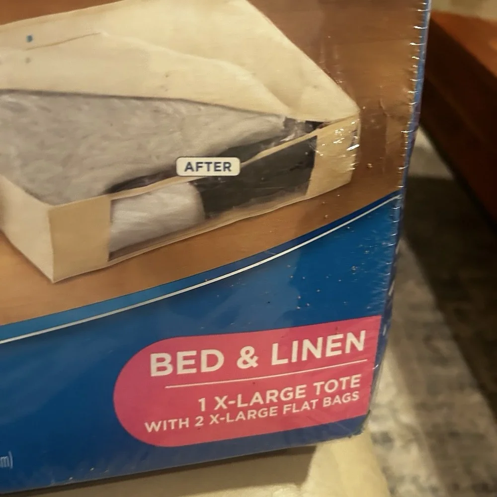 Ziploc Space Bag 2 X-Large Flats Bed & Linen & 1x-large Waterproof Reusable New